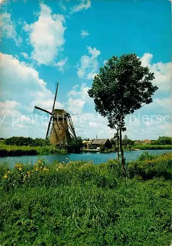 AK / Ansichtskarte Kinderdijk Hollandse Molen