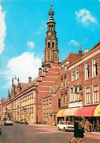 AK / Ansichtskarte Leiden Breestraat Stadhuis Kat. Leiden