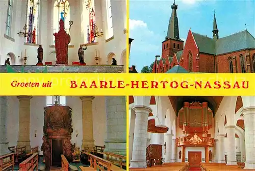 AK / Ansichtskarte Baarle Hertog Nassau Kirche innen Kat. 