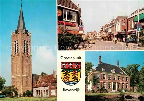 AK / Ansichtskarte Beverwijk Wijkertoren Zeestraat Huize Akerendam Kat. Beverwijk