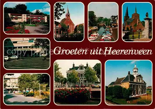 AK / Ansichtskarte Heerenveen Kirchen Ortspartien Kat. Heerenveen