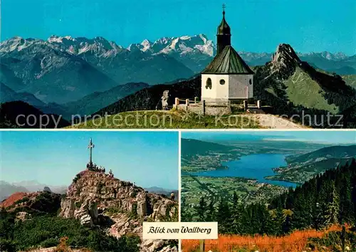 AK / Ansichtskarte Rottach Egern Blick vom Wallberg Kat. Rottach Egern