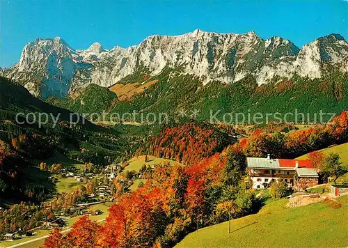 AK / Ansichtskarte Ramsau Berchtesgaden Blick vom Soleleitungsweg mit Reiteralpe Kat. Ramsau b.Berchtesgaden