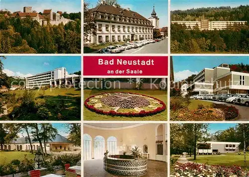 AK / Ansichtskarte Bad Neustadt Orstpartien Kuranlagen Kat. Bad Neustadt a.d.Saale