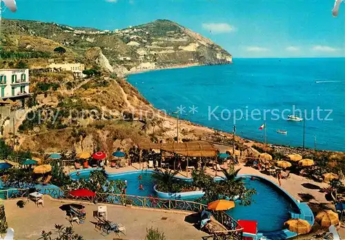 AK / Ansichtskarte Sant Angelo Ischia Maronti Piscina Aphrodite Panorama Kueste