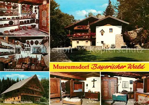 AK / Ansichtskarte Tittling Museumsdorf Bayerischer Wald Ferienhotel Dreiburgensee Kat. Tittling