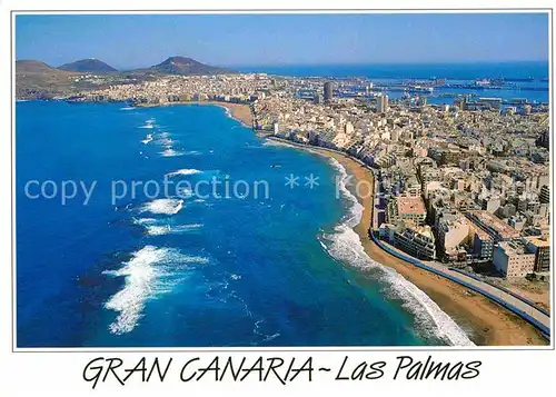 AK / Ansichtskarte Las Palmas Gran Canaria Vista aerea Kat. Las Palmas Gran Canaria