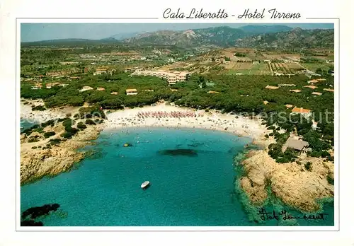 AK / Ansichtskarte Orosei Cala Liberotto Hotel Tirreno veduta aerea