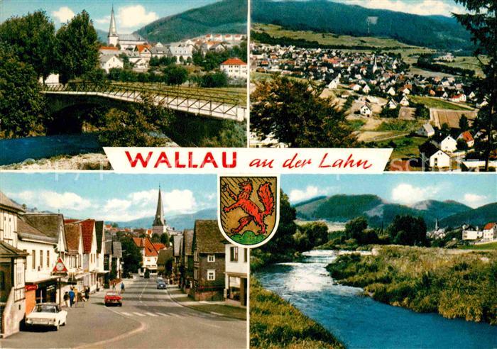Wallau Lahn Panorama Kat. Biedenkopf Nr. de14959 oldthing