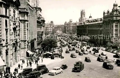 AK / Ansichtskarte Madrid Spain Calle de Alcala Kat. Madrid