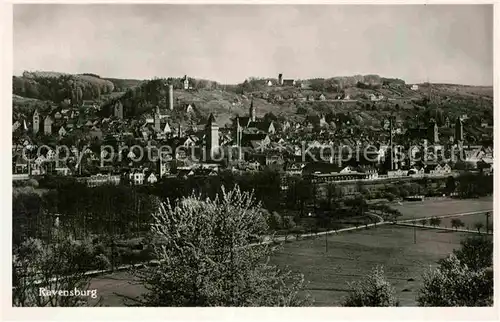 AK / Ansichtskarte Ravensburg Wuerttemberg Panorama  Kat. Ravensburg