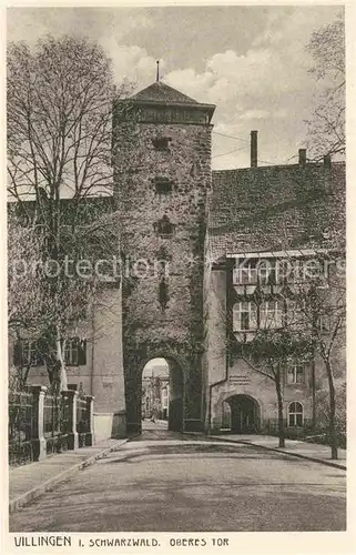 AK / Ansichtskarte Villingen Schwenningen Oberes Tor Kat. Villingen Schwenningen