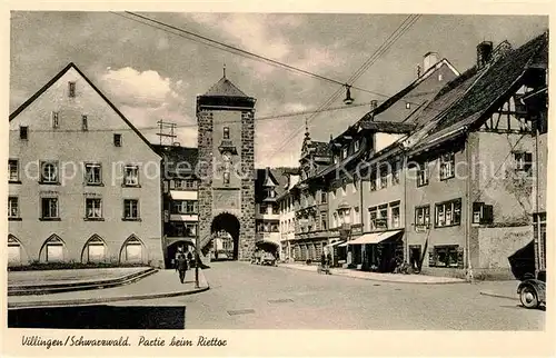 AK / Ansichtskarte Villingen Schwenningen Riedtor Kat. Villingen Schwenningen