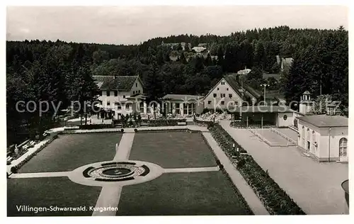 AK / Ansichtskarte Villingen Schwenningen Kurgarten Kat. Villingen Schwenningen