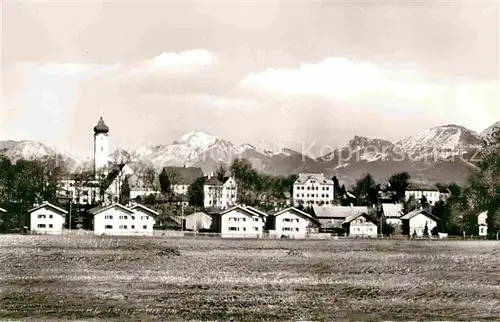 AK / Ansichtskarte Bad Aibling Kirche Panorama  Kat. Bad Aibling