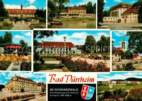 AK / Ansichtskarte Bad Duerrheim Kurgebiet Kat. Bad Duerrheim