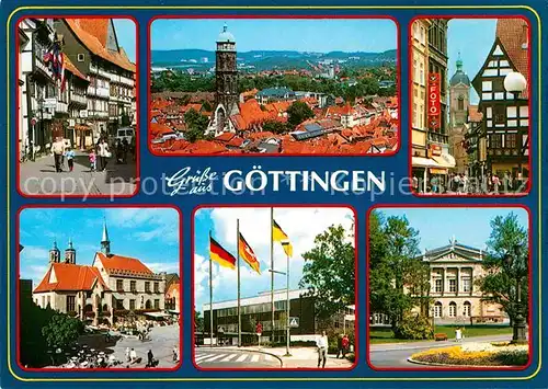 AK / Ansichtskarte Goettingen Niedersachsen Stadtpartien Universitaetsstadt Kat. Goettingen