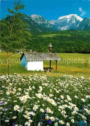 AK / Ansichtskarte Berchtesgaden Grabenkapelle mit Goell Kat. Berchtesgaden