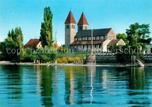 AK / Ansichtskarte Insel Reichenau Bodensee St. Peter und Pauls Kirche in Niederzell Kat. Reichenau Bodensee
