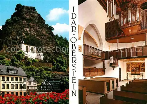 AK / Ansichtskarte Idar Oberstein Kirche im Felsen Kat. Idar Oberstein