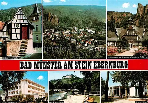 AK / Ansichtskarte Bad Muenster Stein Ebernburg  Kat. Bad Muenster am Stein Ebernburg