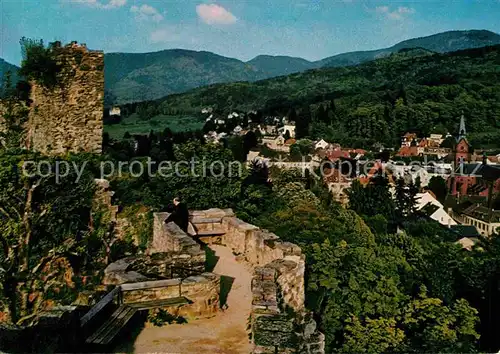 AK / Ansichtskarte Badenweiler Blick von Burgruine Kat. Badenweiler