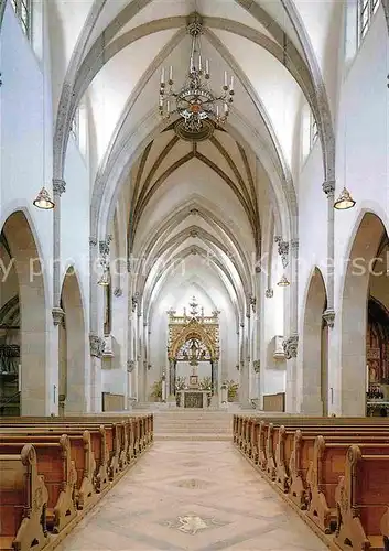 AK / Ansichtskarte St Ottilien Freiburg Abteikirche innen Kat. Freiburg im Breisgau