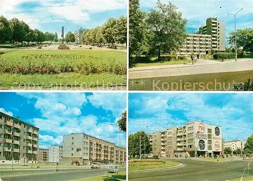 AK / Ansichtskarte Glogow Park Siedlung Hochhaeuser Wohnblocks Kat. Glogow