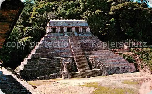 AK / Ansichtskarte Palenque Templo de la Inscripciones  Kat. 