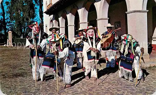 AK / Ansichtskarte Michoacan The Old Mens Dance