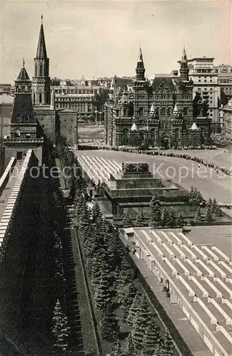 AK / Ansichtskarte Moscow Moskva Red Square Mausoleum  Kat. Moscow