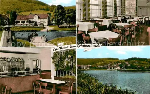 AK / Ansichtskarte Wilhelmshausen Gasthaus zum Reinhardswald Kat. Fuldatal