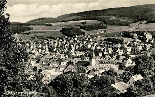 AK / Ansichtskarte Meschede Panorama Kat. Arnsberg