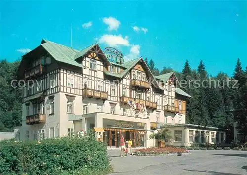 AK / Ansichtskarte Krkonose Hotel Savoy Kat. Polen