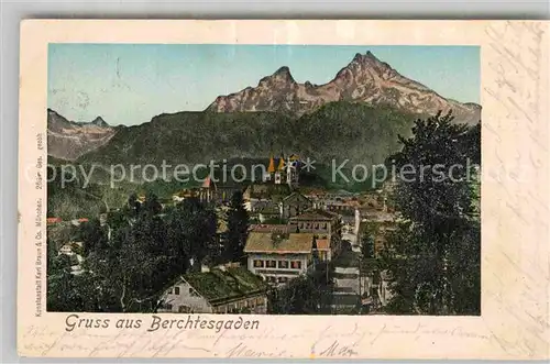 AK / Ansichtskarte Goldfensterkarte Nr. 268 Berchtesgaden  Kat. Verlage