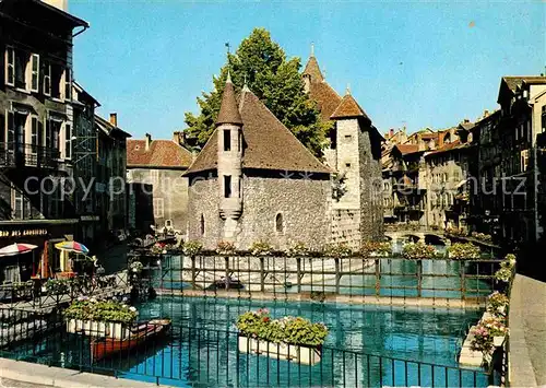 AK / Ansichtskarte Annecy Haute Savoie Vieux Quartiers Plais de L`Ile Canal du Thiou Kat. Annecy