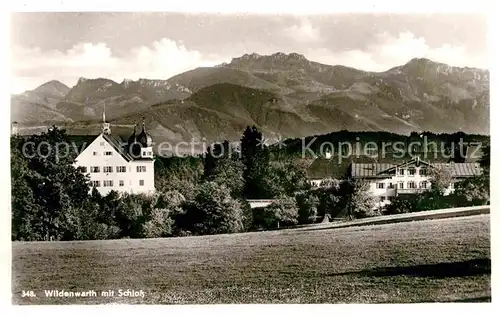 AK / Ansichtskarte Wildenwarth Wildenwart Schloss