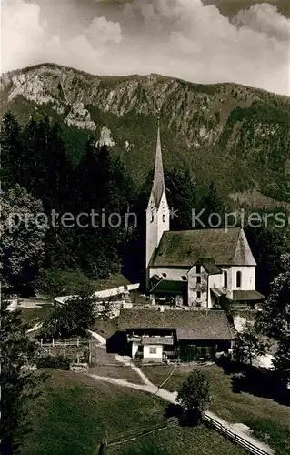 AK / Ansichtskarte Raiten Kirche mit Hochplatte Kat. Schleching