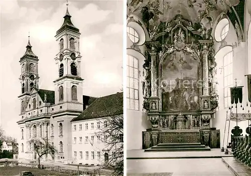 AK / Ansichtskarte Weissenau Klosterkirche Hochaltar Kat. Ravensburg