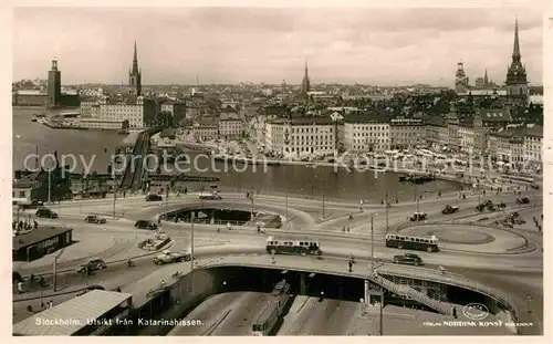 AK / Ansichtskarte Stockholm Utsikt fran Katarinahissen Kat. Stockholm