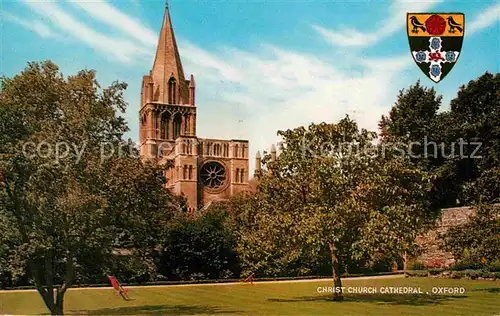 AK / Ansichtskarte Oxford Oxfordshire Christ Church Cathedral Kat. Oxford