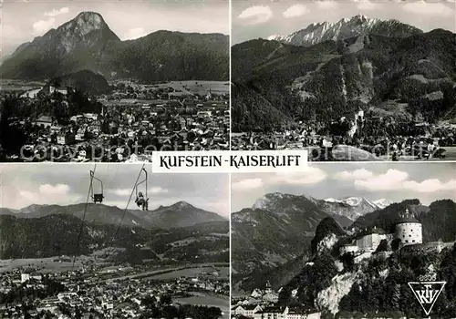 AK / Ansichtskarte Kufstein Tirol Kaiserlift Kat. Kufstein
