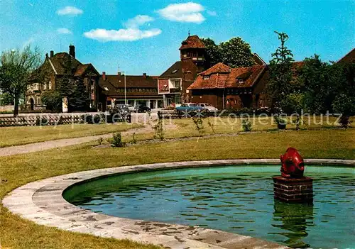 AK / Ansichtskarte Rehburg Loccum Marktplatz mit Brunnen Kat. Rehburg Loccum