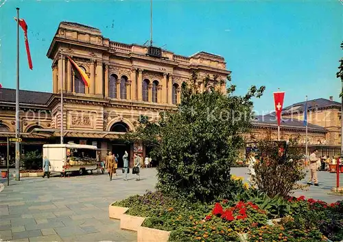 AK / Ansichtskarte Mainz Rhein Hauptbahnhof