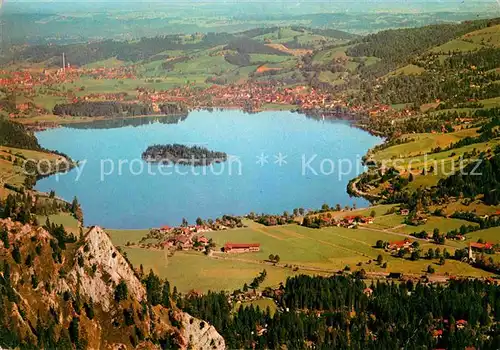 AK / Ansichtskarte Schliersee Fliegeraufnahme Kat. Schliersee