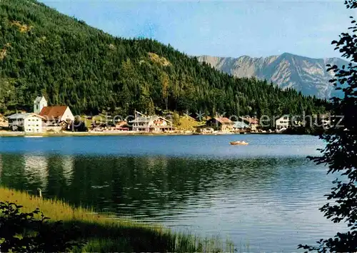 AK / Ansichtskarte Spitzingsee Blick gegen Sonnwendjoch Bayrische Alpen Kat. Schliersee