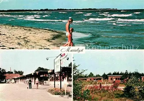 AK / Ansichtskarte Marielyst Strand Kiosk Bungalows Kat. Daenemark