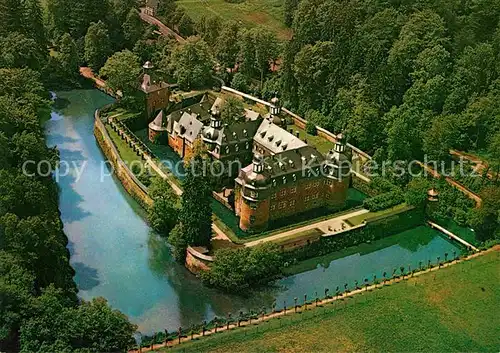 AK / Ansichtskarte Crottorf Schloss Fliegeraufnahme Kat. Morsbach