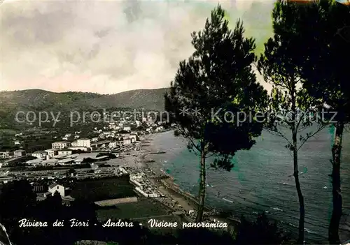 AK / Ansichtskarte Andora Visione panoramica Riviera dei Fiori Kat. 