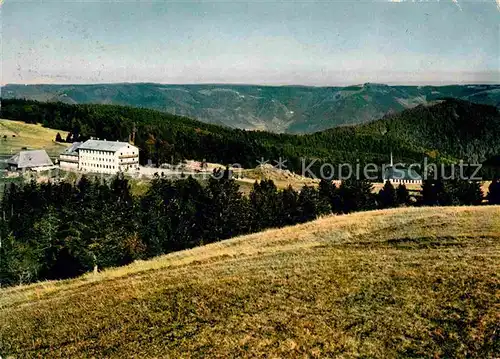 AK / Ansichtskarte St Peter Schwarzwald Panorama mit Berghotel Kandel Kat. St. Peter